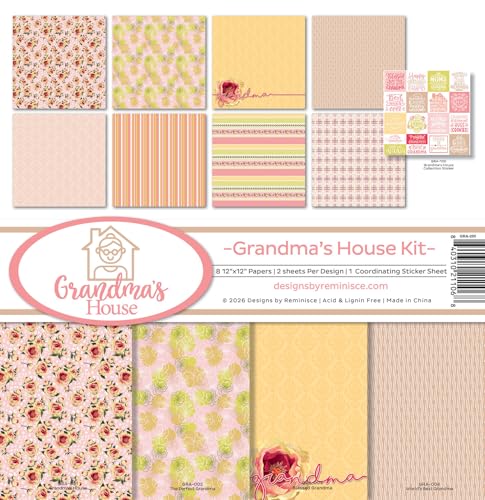 Maison de grand-mère Reminisce kit scrapbooking pour immortaliser vos souvenirs d'enfance