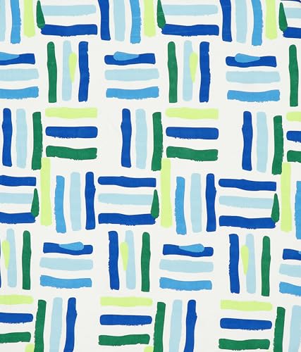 Image of DECORUM Glace Cotton Fitted 1 Bedsheet King Size (72 inchx78 inch) | All Around Elastic | Cotton Feel | 2 Pillow Covers (17 inchx27 inch) | Fits Up to 8 inch Mattress | 200-220 TC | Printed Double Bed Sheet Set