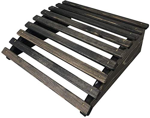 SudoreWell® Poggiatesta per sauna in legno di pino...