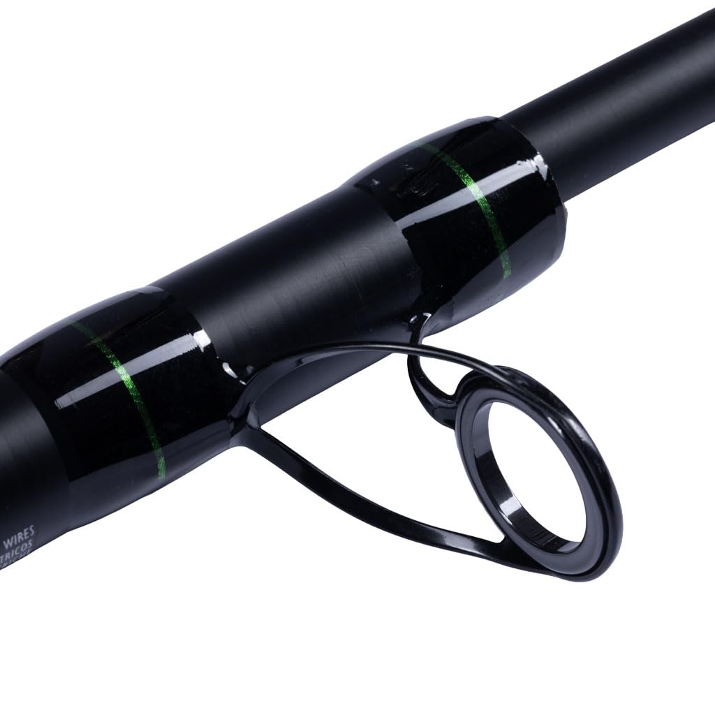 ALCEDO Nexsea Canna Telescopica da Bolentino, Struttura in Composito Alta Resistenza, Potenza fino a 200 g, Cima Sensibile in Fibra di Vetro, Anelli Doppio Ponte.