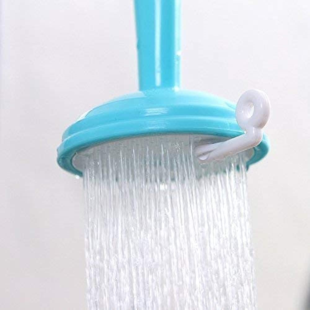 Shivaaro Adjustable Plastic Kitchen Splash Shower Faucet Sprinkler Head Nozzle Bathroom Tap Water-Saving Faucet Regulator Shower Plastic 360-degree Water Faucet Sprayer 3