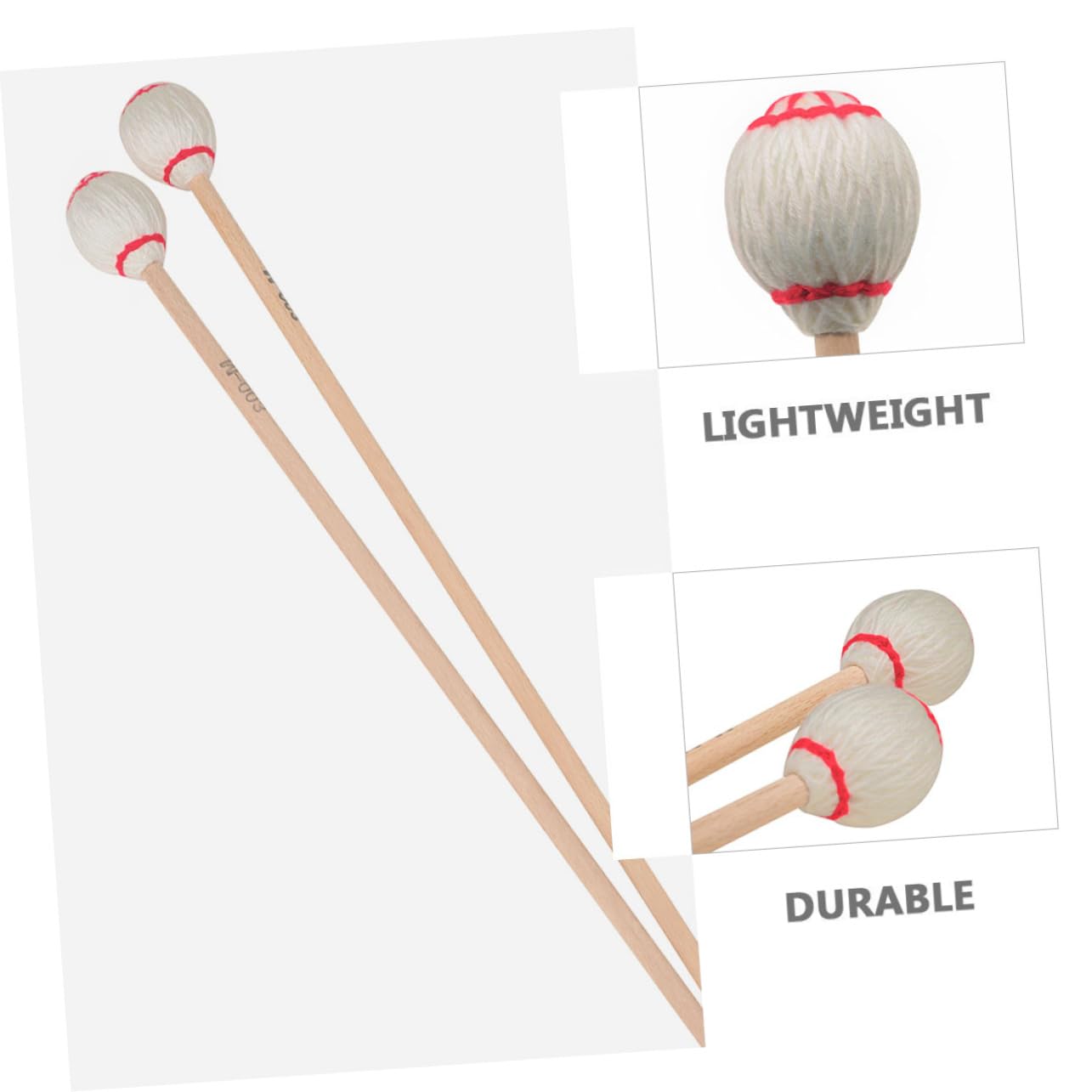ifundom 4stücke Marimba Hämmer Für Percussion-instrumente Professionelle Und Langlebige Für Musikinstrumente Für Marimba Und Xylophon-spieler