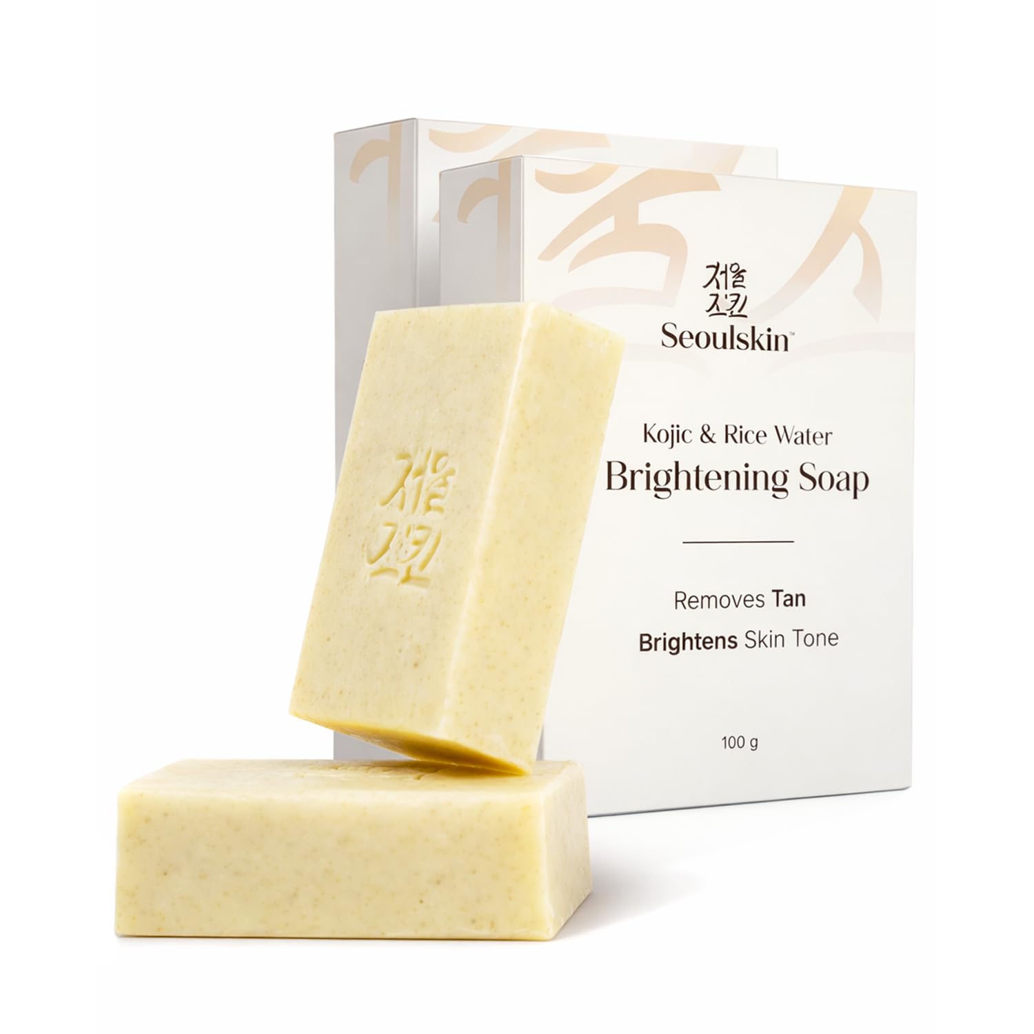 Seoulskin Kojic Acid Rice Water Soap (Pack of 2) | Brightening & Tan Removal Bath Soap | For Dark Spots, Pigmentation & Underarm Brightening | Glowing Skin Soap for Men & Women | Paraben Free-picture-40