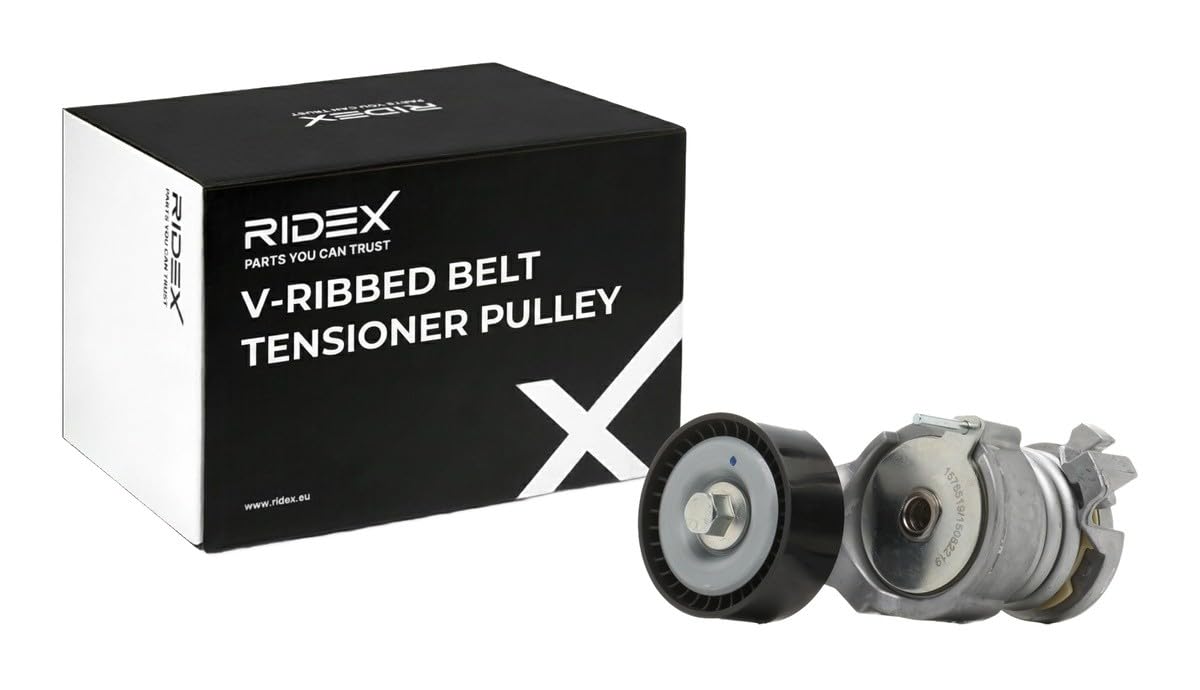 RIDEX 310T0295 Rullo tenditore cinghia Poly-V Compatibilità con VW Polo Hatchback 6R1, 6C1