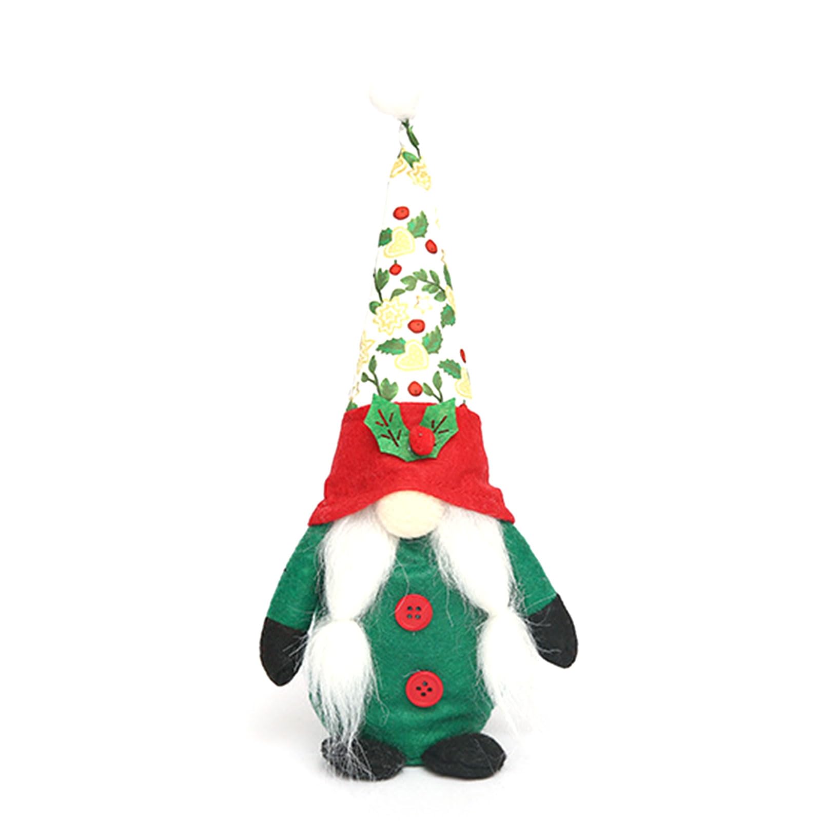 Kalttoy Braid Faceless Santa For Doll Christmas Decorations Home Decors Window Decoration Home Christmas Holiday Decorations Dwarf Ornamental Trees