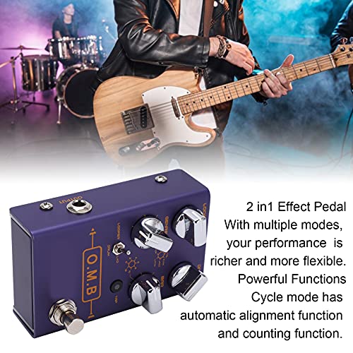 Pédale de distorsion, pédale d’effet portable réglable pour guitare et basse - Les Beatles, Paul McCartney, John Lennon, RIngo Starr, George Harrison Pédale de distorsion, pédale d'effet portable réglable pour guitare et basse – Image 8