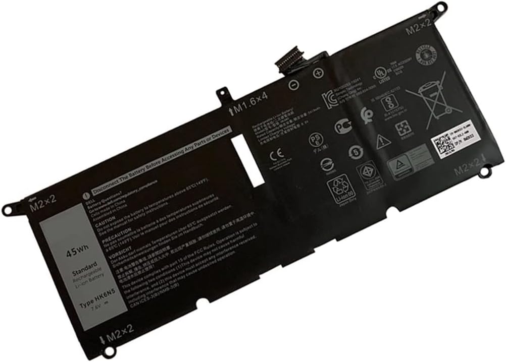 HK6N5 45Wh互换 バッテリーFor DELL Inspiron 5390 5391 7390 7391 7490 9370