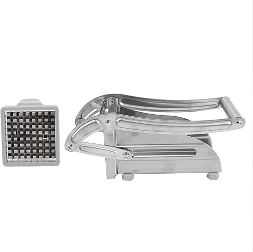 Cortador manual de patatas fritas, cortador de verduras de acero inoxidable, cortador de patatas fritas, máquina profesional para hornear en casa Cortador manual de patatas fritas, cortador de verduras de acero inoxidable, cortador de patatas fritas, máquina profesional para hornear en casa