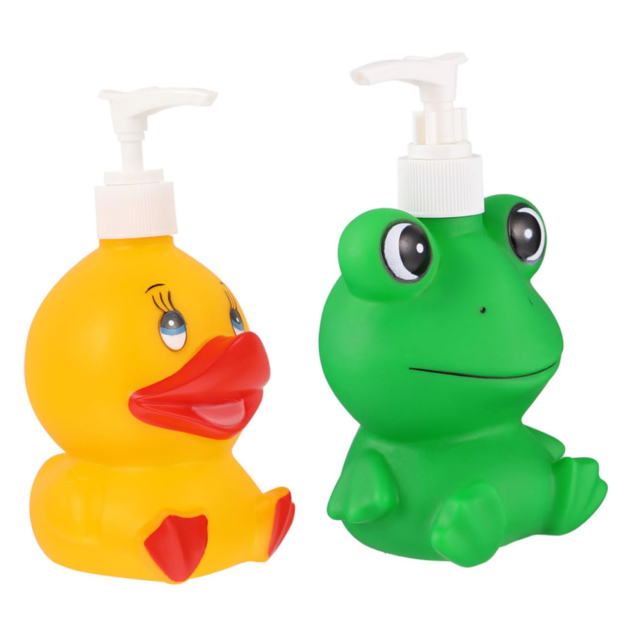 PRETYZOOM 4 Pz Premere La Bottiglia Bambini Di Sapone Flacone Dispenser Da Bagno Liquido Bottiglia Di Lozione Con Pompa Lozione Per Il Corpo Flacone Dispenser Da Viaggio Materiale Vinilico