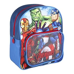 Cerdá Mochilas Pequeñas Infantiles de The Avengers-Licencia Oficial Marvel, Unisex niños, Multicalor, Normal