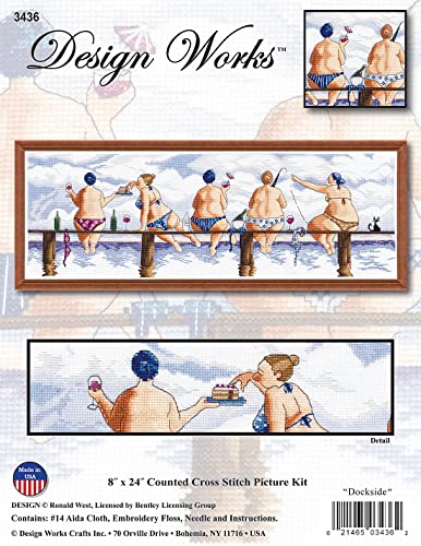 Image of Dockside Counted Cross Stitch Kit