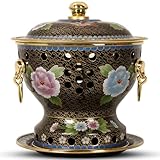 Pentola in ceramica, pentola tradizionale cinese in rame di Pechino, for stufato manzo mongola spessa con design diviso, Shabu