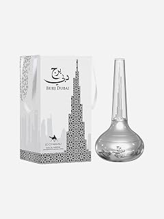 Burj Dubai By Le Chameau Eau de Parfum, Natural Spray, Silver Glass Bottle