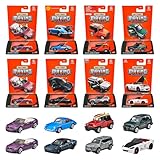 マッチボックス(Matchbox) ムービングパーツ アソート 乗り物おもちゃ ミニカー 8台入り BOX販売 3歳から マルチ FWD28-989J