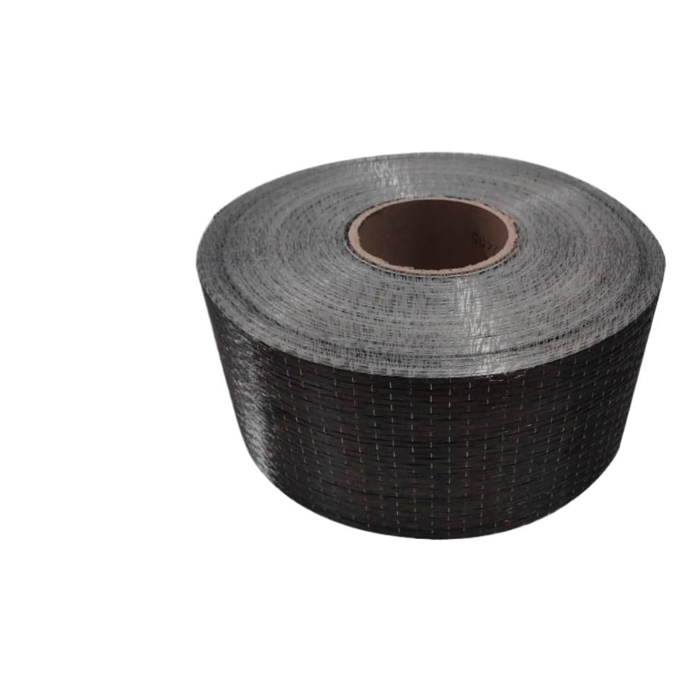 Kohlefaserrolle 300g Kohlefaser 12k UD Unidirektionaler Stoff for Wasserhahn Hochfestes Reparaturmaterial for Gebäudereparaturen 1 Stück(30cm x 1m)