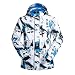 OLEK Men's Waterproof Ski Snowboarding Jacket Windproof Snow Snowboard Coat and Pants Set