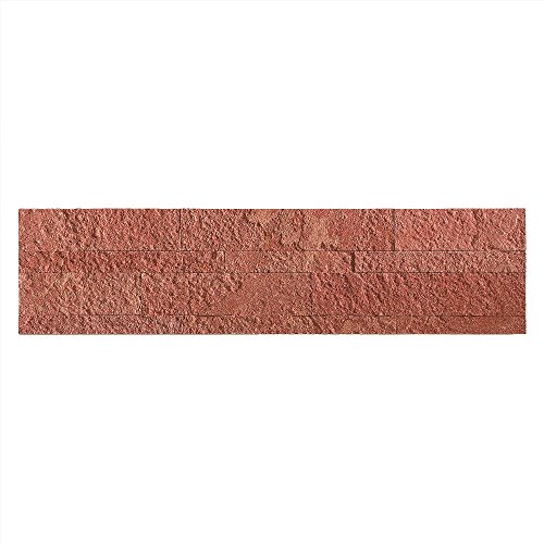 Aspect Peel And Stick Stone Overlay Kitchen Backsplash - Autumn Sandstone (Approx. 15 Sq Ft Kit) - Easy Diy Tile Backsplash #TOP2