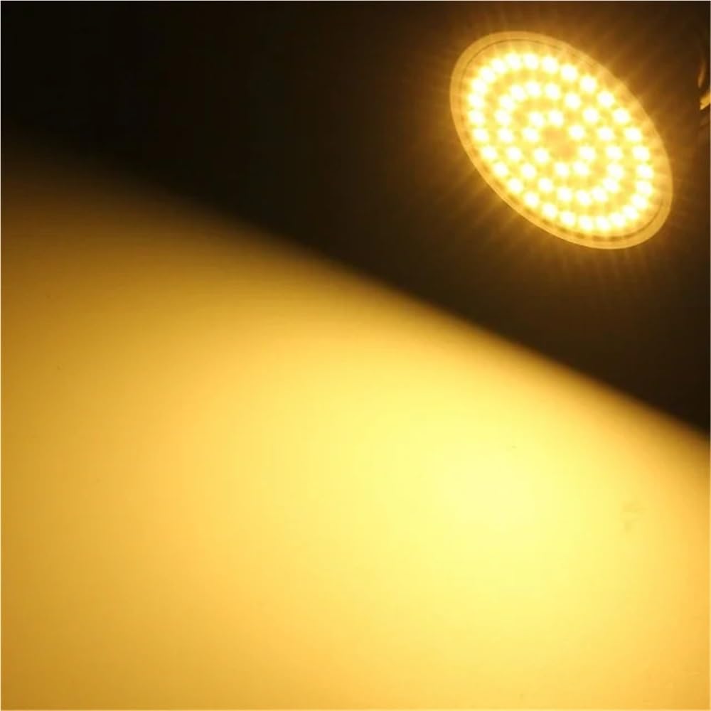 Luces de Amplio Voltaje, 10 Unidades/Lote, CC/CA 10-30 V, GU10, MR16, Bombilla LED E27, 36 54 72 LED, Foco para Interiores, Foco LED para el hogar.