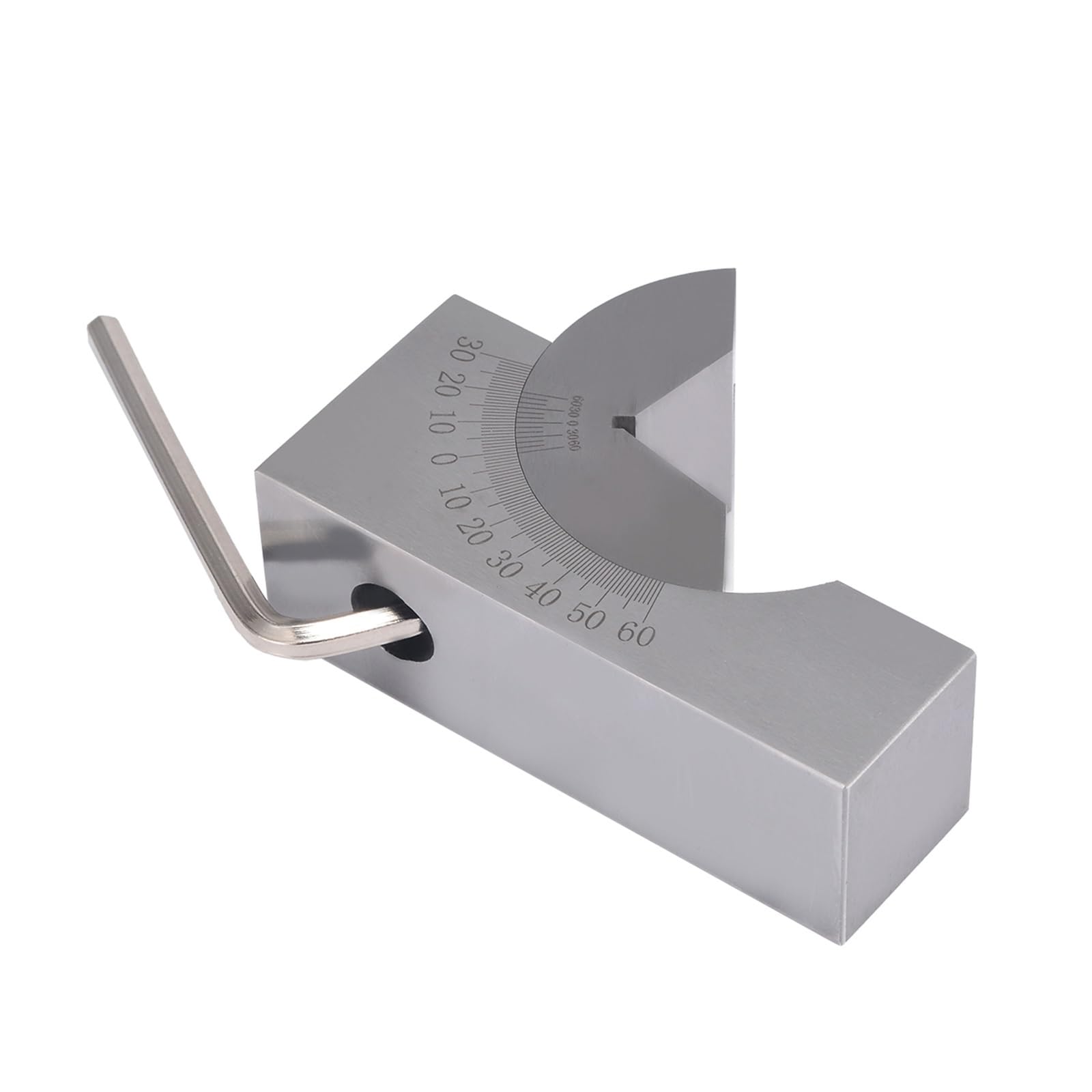 Set Blocchetti Di Riscontro AP-25 Con Piastra Angolare Regolabile 0-60° - Per Fresatrici, Misurazione Di Precisione 0.01 Mm