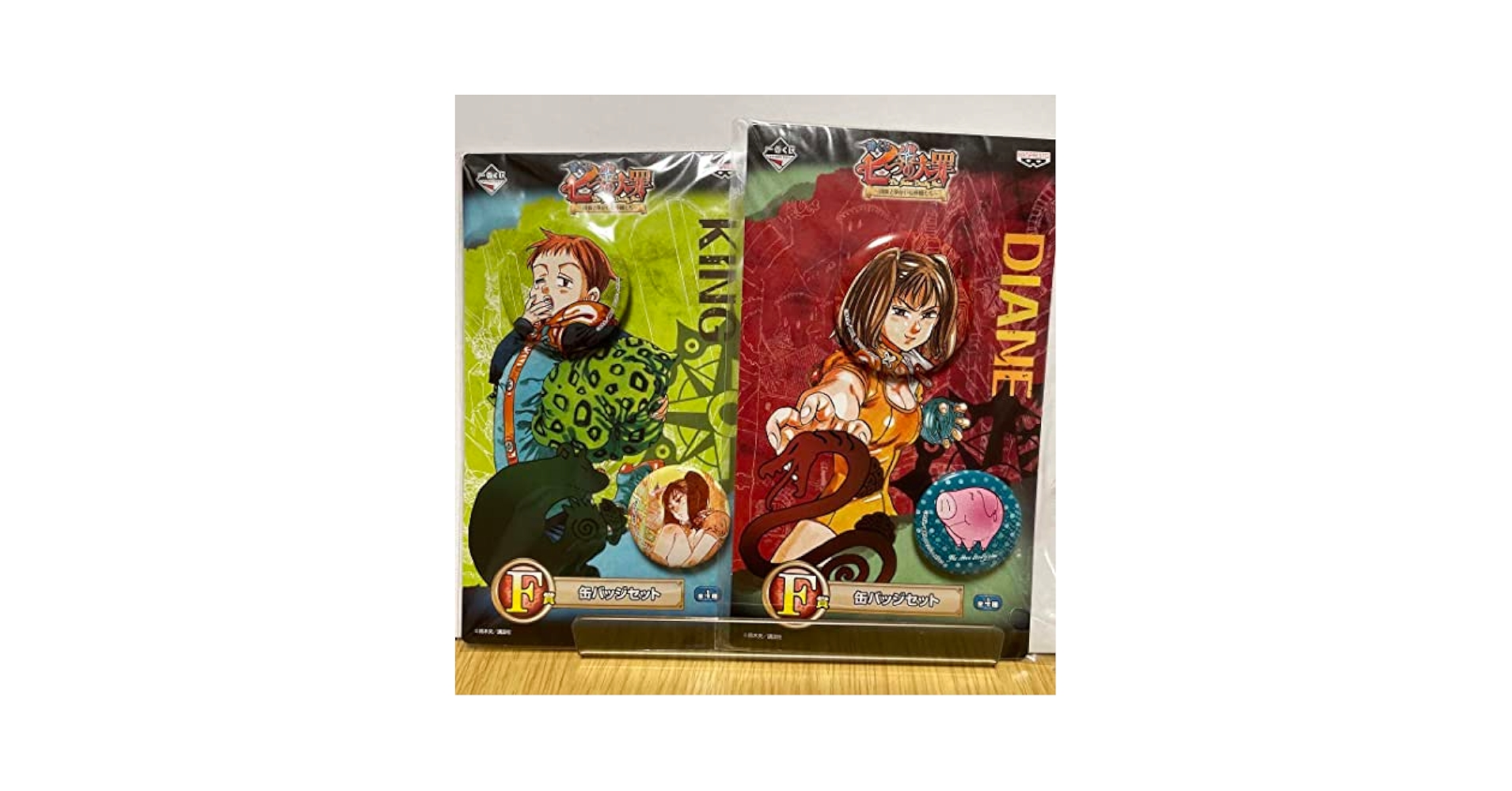 Amazon | 七つの大罪 缶バッジセット ディアンヌ キング 2個