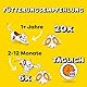 Dreamies Katzensnacks mit Käsegeschmack, 6er Pack, 6x60g – Außen knusprige & innen cremige Katzenleckerlis