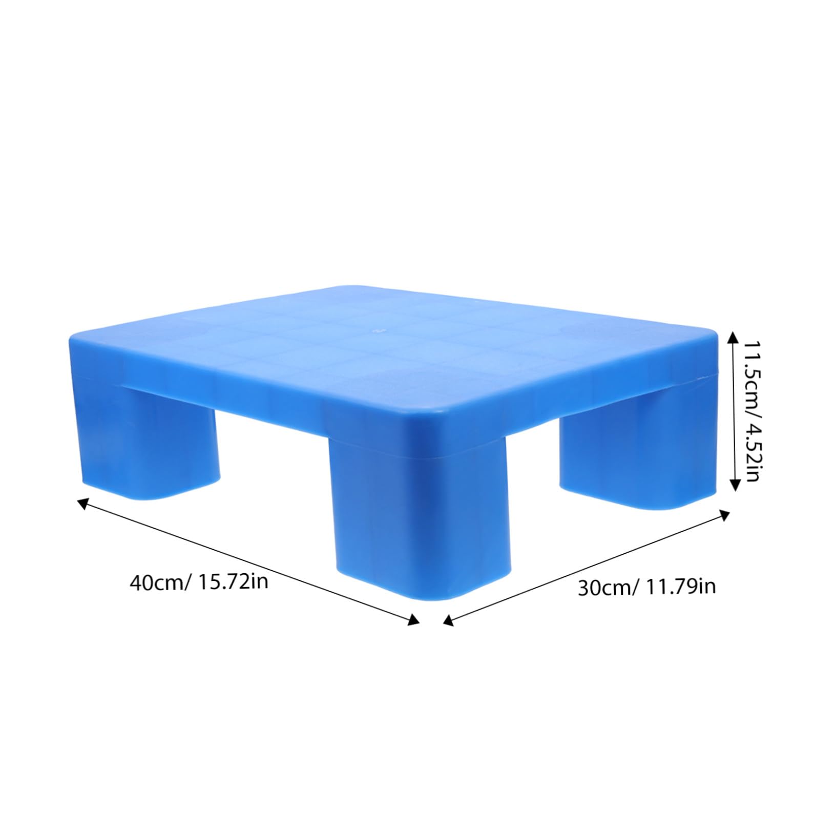 Pallet in Plastica Abs Blu per Pavimento, per Magazzino e Scaffali