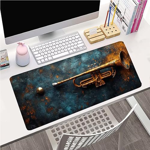 Mouse pad base en caoutchouc et sous main bureau 80x40cm étanche