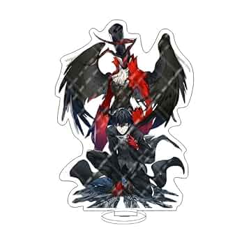 ペルソナ5 ダンシングスターナイト アクリルバッジ　ジョーカー 雨宮蓮 ペルソナ5 P5 ダンシングスターナイト アクリルバッジ