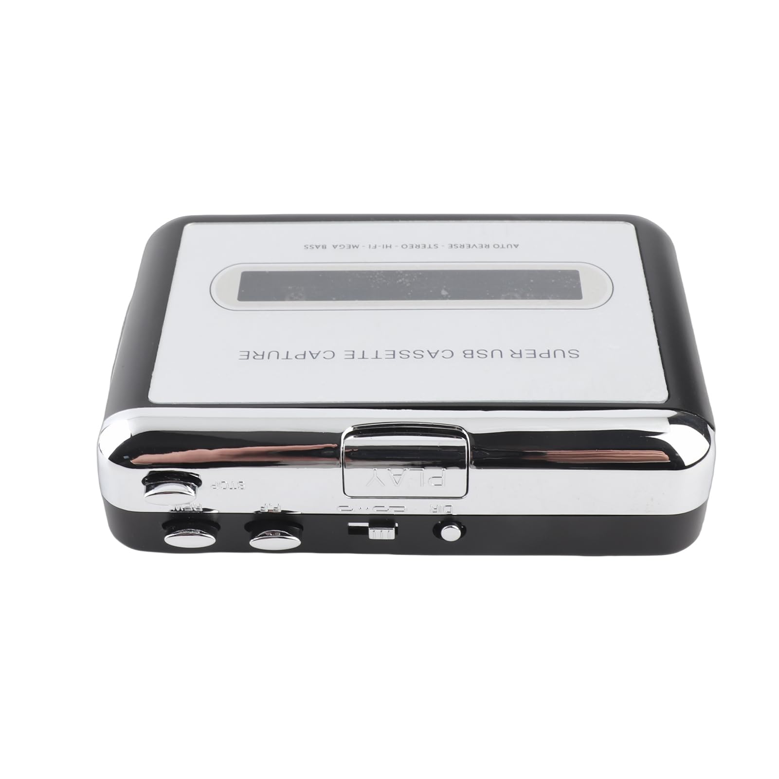 Cattura convertitore da Cassette a MP3 USB, convertitore di Cassette Lettore di Nastri Digitale Portatile per catturare Cassette Stereo/da Nastro a PC Convertitore di switcher MP3