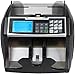 Royal Sovereign High Variable Speed Money Counting Machine, with UV, MG, IR Counterfeit Bill Detector & Front Loader (RBC-4500), Black and Silver