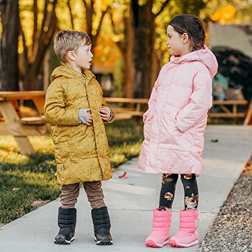 Image of JAN & JUL Insulated Winter Coat, Sherpa Lined Cozy Jacket for Kids