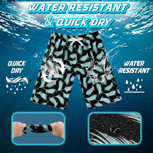 Image of Mens Swimming Trunks Swim Trunks Quick Dry Swim Shorts with Mesh Lining Funny Swimwear Bathing Suits