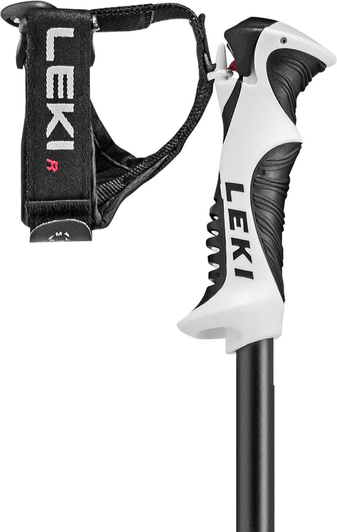LEKI Bold Lite S Junior 2025 Bâtons de ski Anthracite/noir/blanc