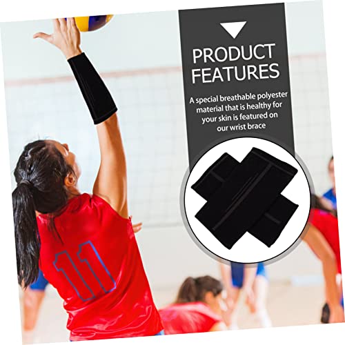 LIOOBO 1 Par De Protetor De Braço De Vôlei Cinta De Pulso Esportiva Protetor De Pulso De Exercício P