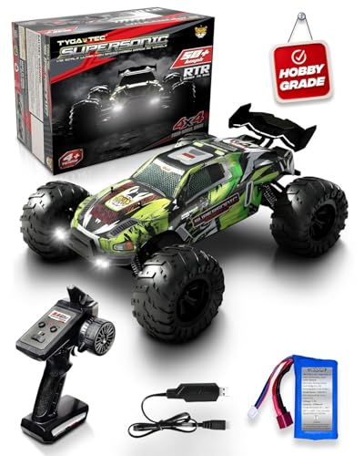 Image of RS Supersonic Rc Car,45 Kph High Speed Remote Control Car with 2.4 Ghz Remote Control,Electric Vehicle Off-Road Truck,4X4 Wheel Drive Rc Trucks with Rechargeable Batteries
