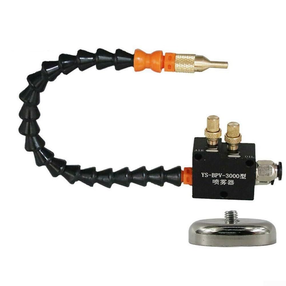 Sistema de enfriamiento de máquina herramienta CNC de 3 L, pulverizador de lubricación, pulverizador de niebla de aceite, spray de lubricación, enfriador de pulverización con flujo ajustable y bomba