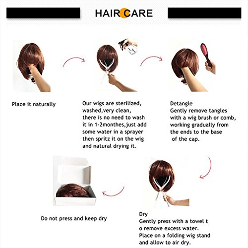 FAKEME Perucas Sintéticas Completas Curtas Naturais Macias Perucas Completas Sintéticas Senhora Cinz