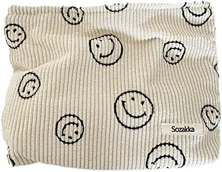 Velvet Makeup Bag Cosmetic Bag for Women Large Capacity Canvas Makeup Bags Travel Toiletry Bag Accessories Organizer Purse