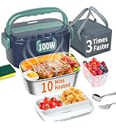 Multifunktionale elektrische 3 in 1 Lunchbox, 230 W, Grün – Zokura