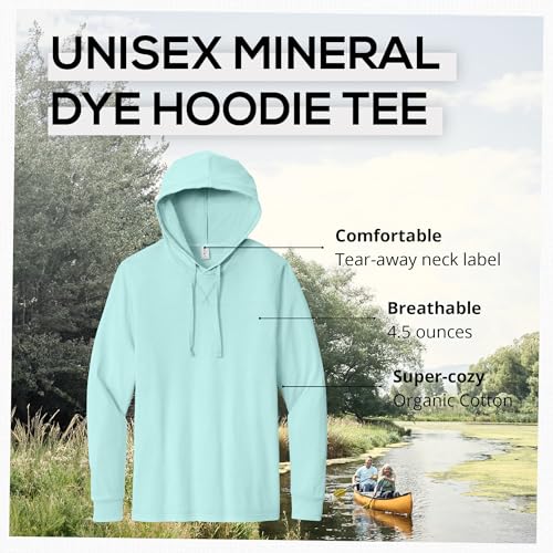 Allmade Unisex Mineral Dye Organic Cotton Hoodie T-Shirt3