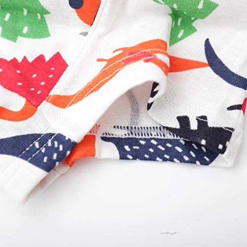 LPATTERN Baby/Kleinkind/Kinder Jungen 6er Pack Baumwolle Unterwäsche Unterhose Höschen Schlüpfer Slips/Boxshorts - Cartoon Motiv (3-8 Jahre/ 100-150CM) - Image 5