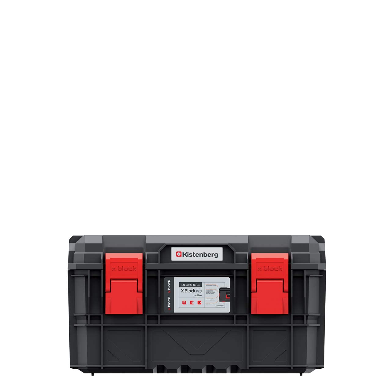 Caja de herramientas Caja de herramientas Modular X-PRO con construcción reforzada, capacidad de carga de hasta 50 kg, capacidad de carga de hasta 120 kg, dimensiones: 546 x 380 x 307 mm