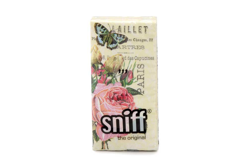 Paperproducts Design Sniff Designer Facial Tissues, Jardin Rose, French