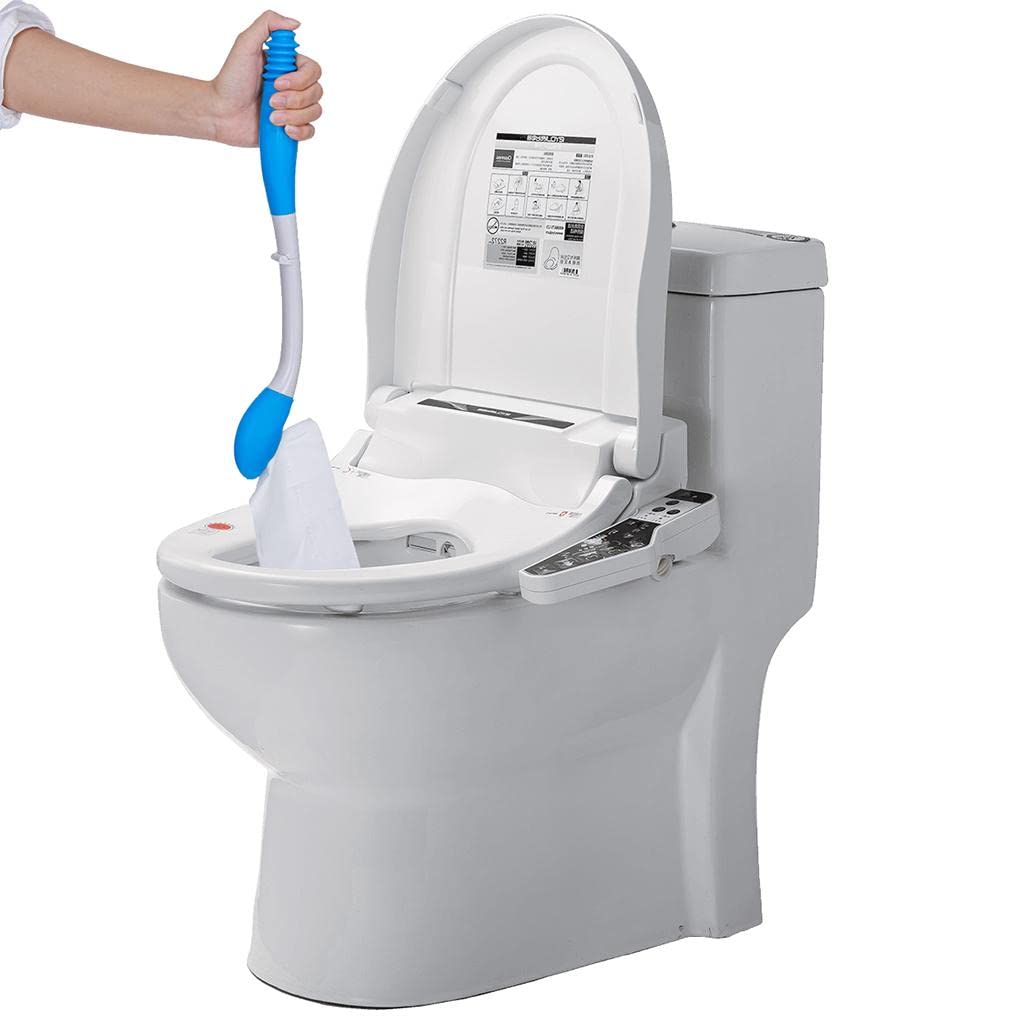 predolo Aides à L'auto-essuyage Des Toilettes, Aide Aux Toilettes Pince pour Papier Toilette, Aide à L'essuyage des Toilettes Pliable, pour Femmes Enceintes, Handicapées, Blessées