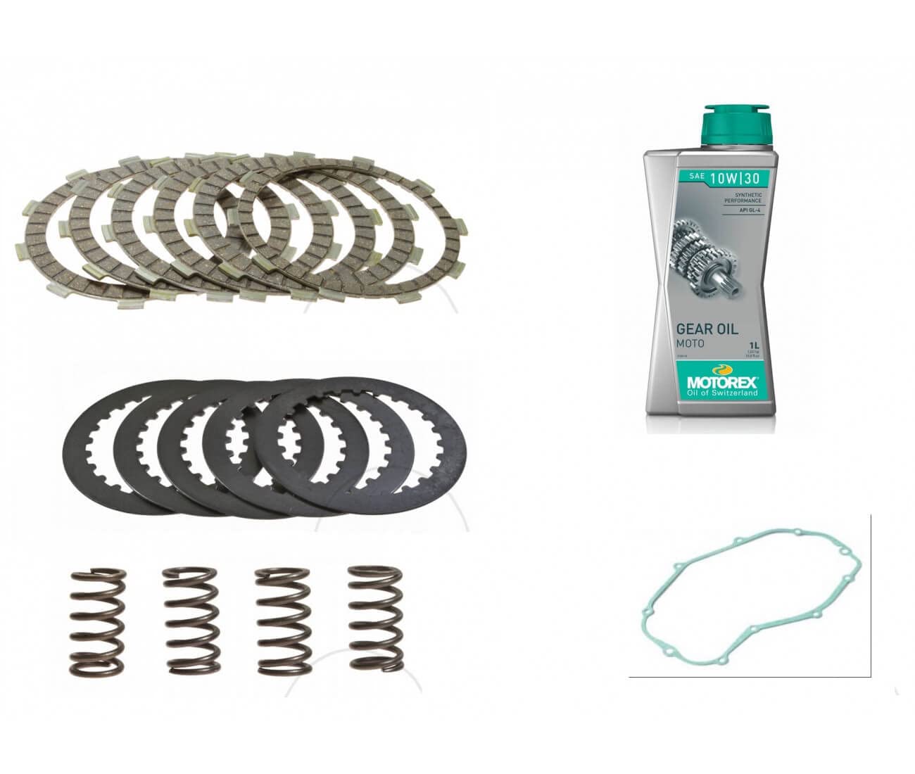 Compatible avec/Remplacement pour 125 NSR / 125 CRM - 90/03 - KIT EMBRAYAGE COMPLET + HUILE