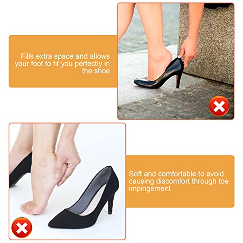 2 Pares Almohadillas Ajustables de Espuma Suave para Zapatos miniatura 4