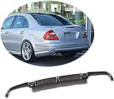 e55 amg w211 kaufen Professionelle Installation: Ersetzen Sie den werkseitigen Stoßstangdiffusor und bringen Sie diese hintere Diffusorlippe mit Schrauben an. Schrauben enthalten