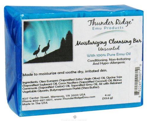 Unscented Bar Soap 3.75oz bars of soap by Thunder Ridge