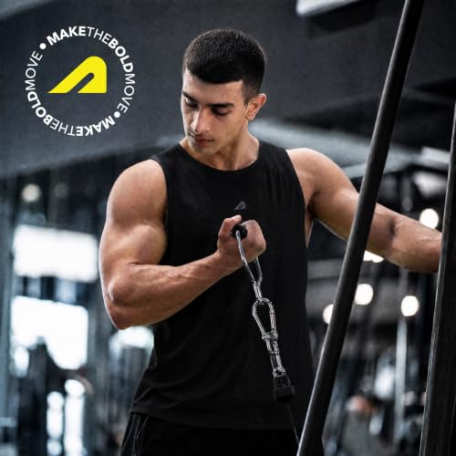 Image of Boldfit Men's Polyester Regular Fit Vest - Multipurpose Sando for Gym, Running, Outdoor - Sleeveless Undershirt, Round Neck Baniyan - Quick Drying, Breathable
