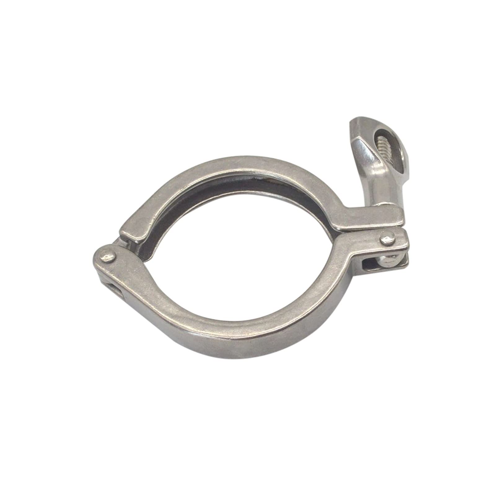 YANGQI yaoqijie 1"- 8" Pulgadas de Acero Inoxidable de Acero Inoxidable Tri férula trébol SS 304 Ajuste for la Brida del Tubo con Junta de Silicona Lasting (Color : 1 PC, Size : K-268mm)